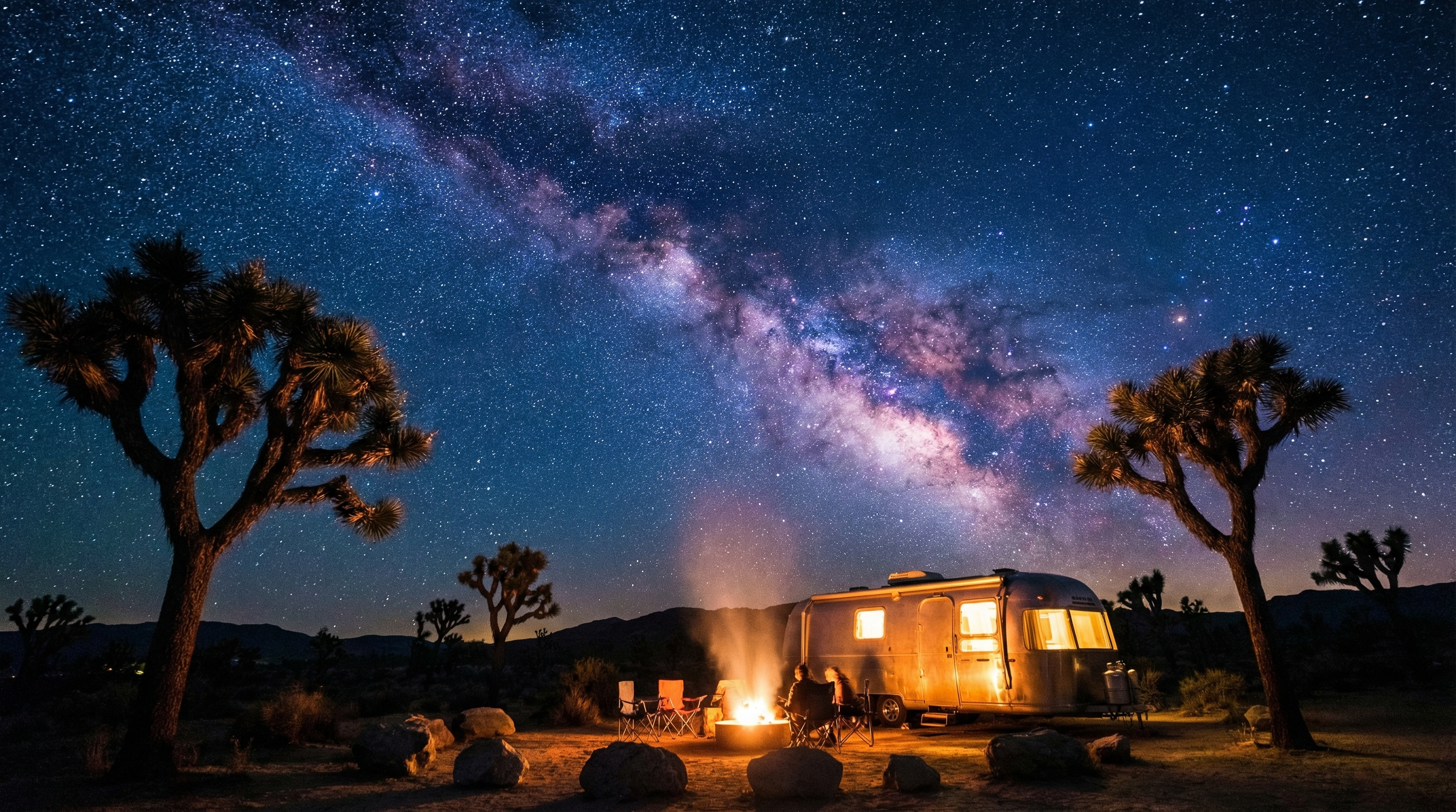 Milky Way over Joshua Tree